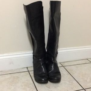 Thigh High Black 9.5 Boots